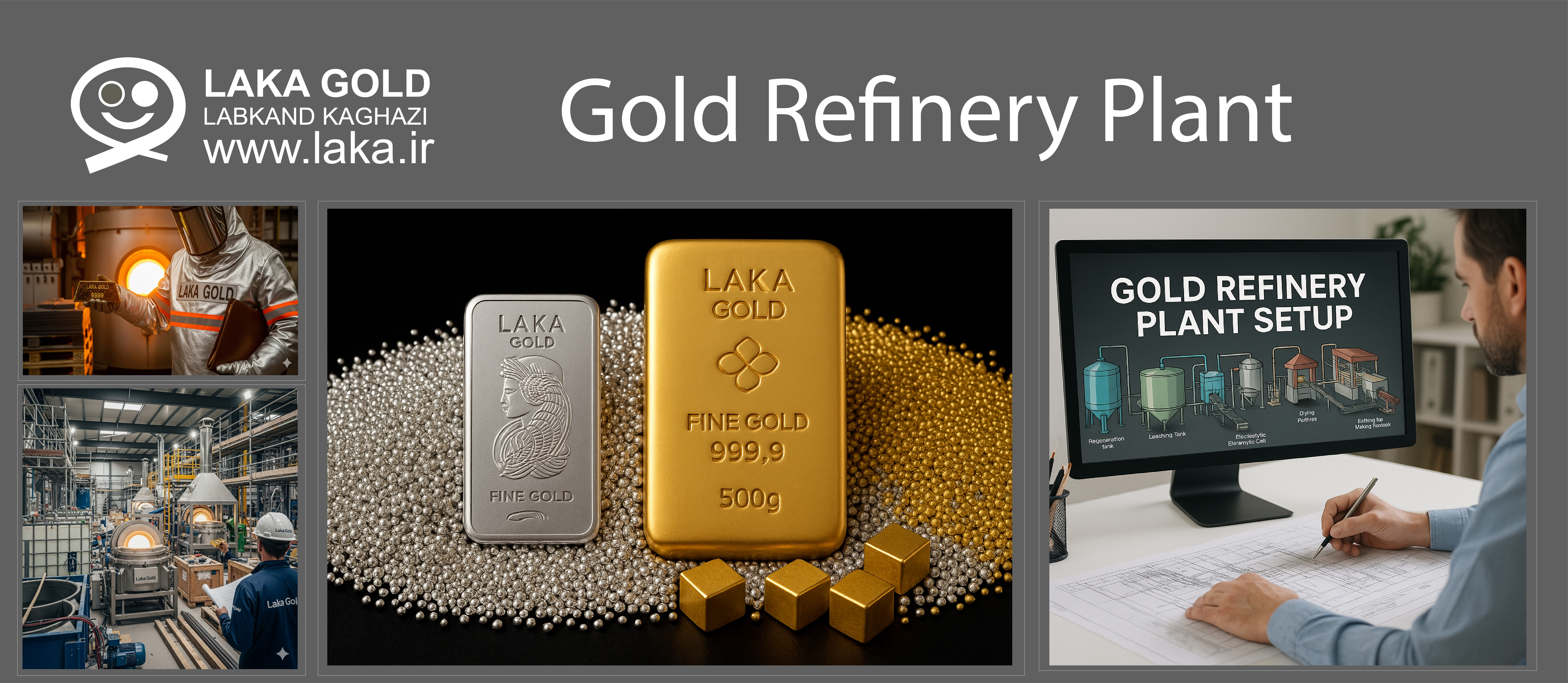 Gold Refinery Plant 