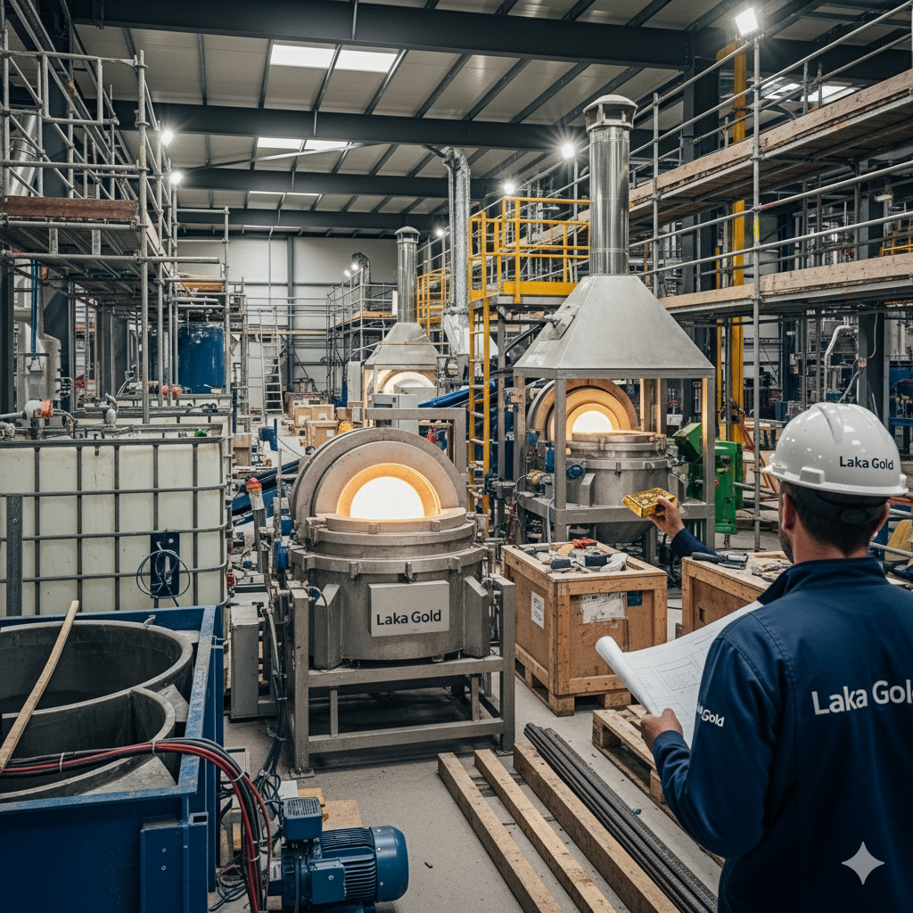  موقع ويب لمصنع تكرير الذهب | Gold Refinery Website