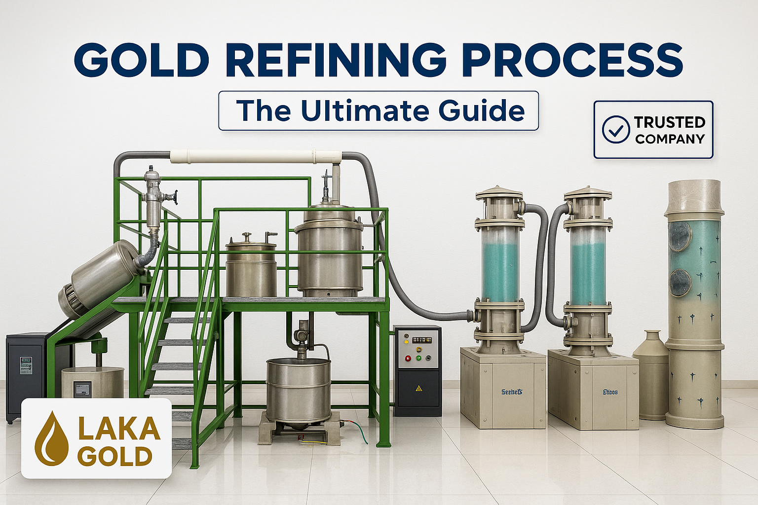 پالایشگاه طلا | فرآوری، روش‌ها، تجهیزات و گالری تصاویر (Gold Refinery)