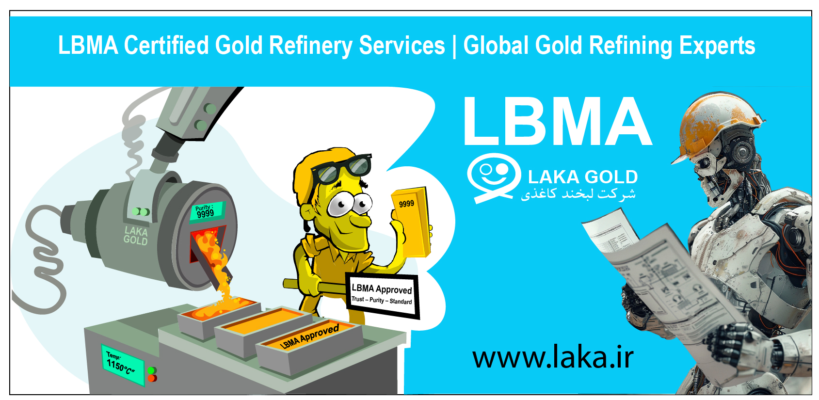 LBMA Certified Gold Refinery Services | Global Gold Refining Experts