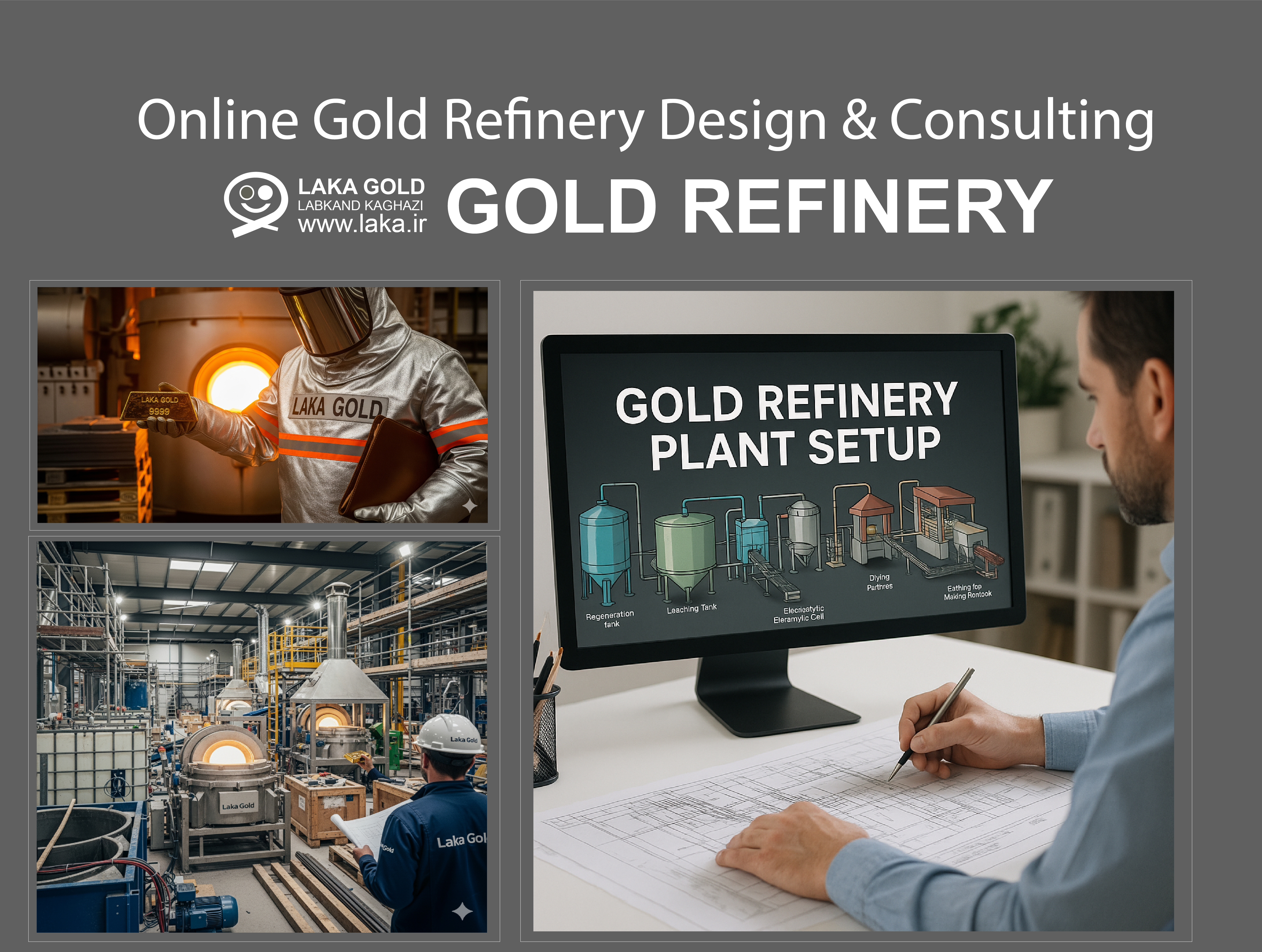  Online Gold Refinery Design & Consulting