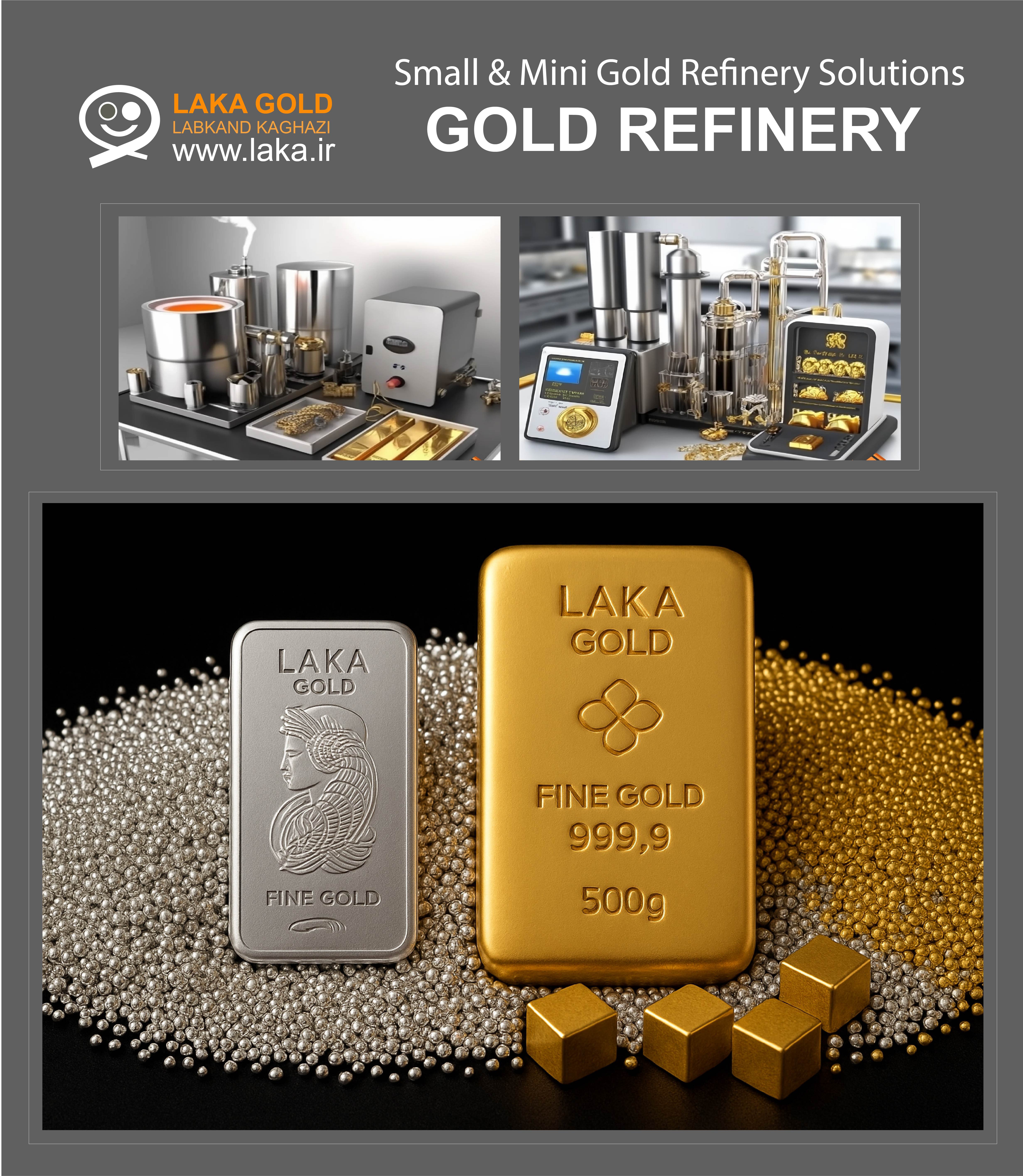 Small & Mini Gold Refinery Solutions